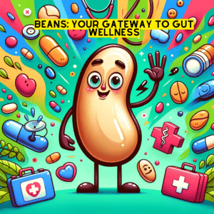 bean with medical symbols